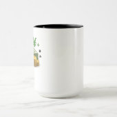 Modern Money Stack Design Mug Tasse (Zentrum)