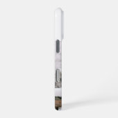 Modern Monogram 1 Foto Weiß iPhone Hülle (Rechte Seite)