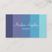 Modern-Monogram-Designer-Visitenkarten Visitenkarte (Vorderseite)