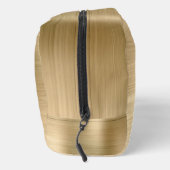 Modern Monogram Gold Waschbeutel (Rechts)