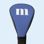 Modern Monogram Initial Golf Headcover