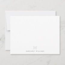 Modern Monogram Initial Personalisiert