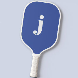 Modern Monogram Initial Pickleball Schläger