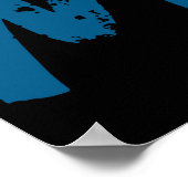 Modern Monogram Initial Replace Add Yours Poster (Ecke)