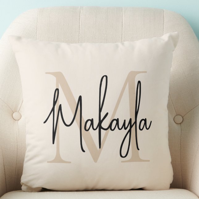 Modern Monogram  Kissen (Von Creator hochgeladen)