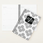 Modern Monogram Mandala Ornament Yoga Planer (Anzeige)