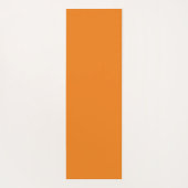 Modern Monogram Orange Yogamatte (Rückseite)