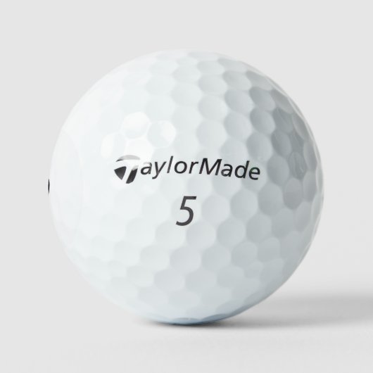 Modern Monogram Personalisiert Initial Simple Golfball (Logo)