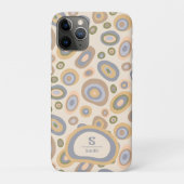 Modern Monogram Phone Case – Abstract Design (Rückseite)