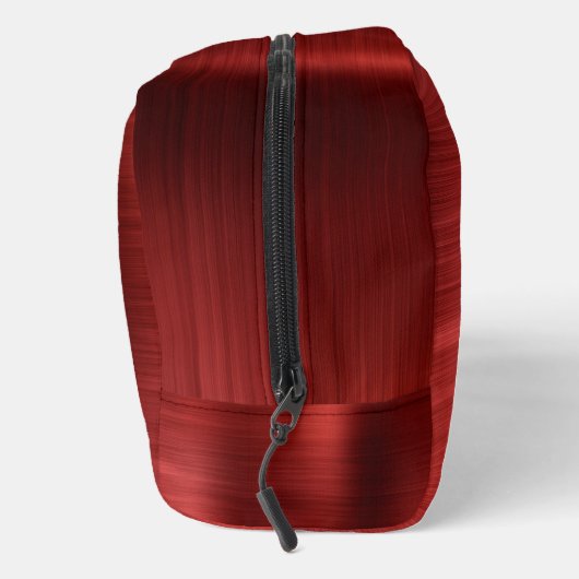 Modern Monogram Red Waschbeutel (Rechts)