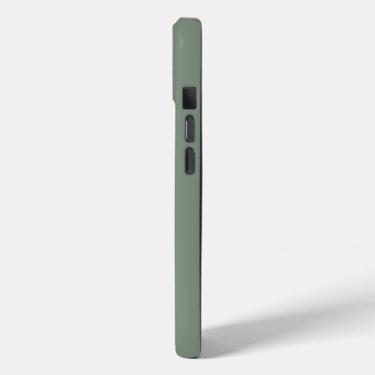Modern Monogram Sage Green Case-Mate iPhone Hülle (Rückseite / Links)