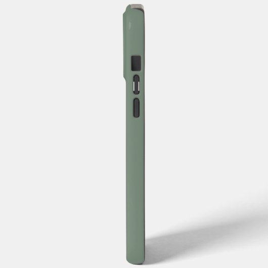 Modern Monogram Sage Green Case-Mate iPhone Hülle (Rückseite / Links)
