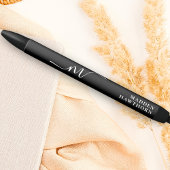 Modern Monogram Script Calligrafy Initial Name Kugelschreiber