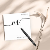 Modern Monogram Script Calligrafy Initial Name Kugelschreiber