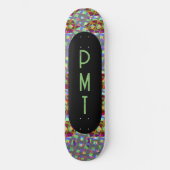 Modern Monogram Skateboard (Vorderseite)