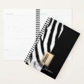 Modern Monogram Zebra Print Planer (Anzeige)
