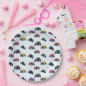 Modern Monster Truck Birthday Pappteller (Party)