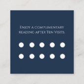 Modern Moon Crystal Ball Tarot Reader Treuekarte (Rückseite)