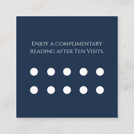 Modern Moon Crystal Ball Tarot Reader Treuekarte (Rückseite)