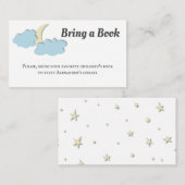 Modern Moon Neutral bringen Buch Begleitkarte (Vorne/Hinten)