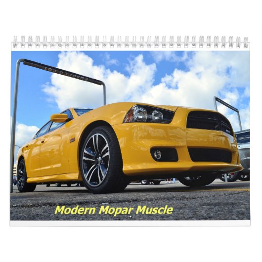Modern Mopar Muskelkalender Kalender (Titelbild)