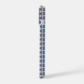 Modern mosaic geometric abstract pattern 1298 iPhone 15 hülle (Linke Seite)