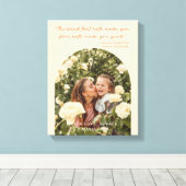 Modern Mother's Day Elegantes Arch Foto Zitat Leinwanddruck (Insitu (Holzboden))