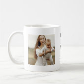 Modern Mothers Day Photo Gift for Mom Kaffeetasse (Links)