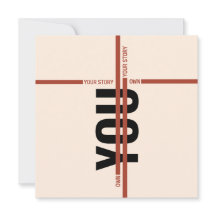 Modern Motivational Event Invitation Card | Semina