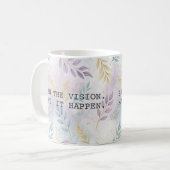Modern Motivational Quote Typography Kaffeetasse (Vorderseite Links)
