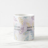 Modern Motivational Quote Typography Kaffeetasse (Mittel)