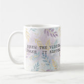 Modern Motivational Quote Typography Kaffeetasse (Links)