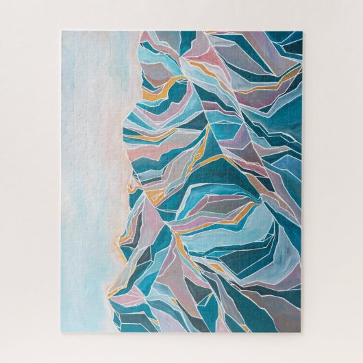 Modern Mountain Puzzle (Vertikal)