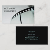Modern Movie Director Film Producer Visitenkarte (Vorne/Hinten)
