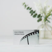 Modern Movie Director Film Producer Visitenkarte (Stehend Vorderseite)