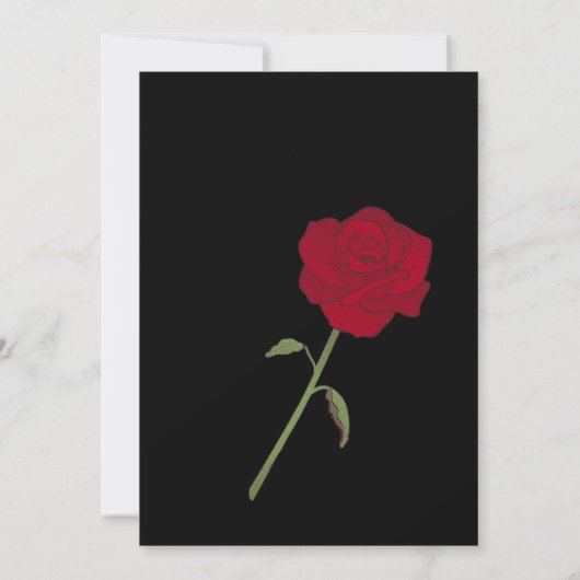 Modern Mr and Mrs wedding gold Einladung (Rückseite)