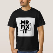 Modern Mr. Fix It Logo T-Shirt (Vorderseite)