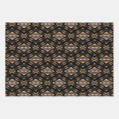 Modern Mudcloth Bogolan Collection Geschenkpapier Set (Vorderseite 3)