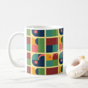 Modern Mug - Abstract Geometric Pattern Kaffeetasse