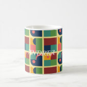 Modern Mug - Abstract Geometric Pattern Kaffeetasse (Mittel)