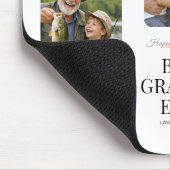 Modern Multi Foto Bester Opa Ever Minimalistisch Mousepad (Ecke)
