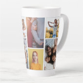 Modern Multi Photo Keepsake Milchtasse (Rechte Ecke)