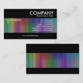 Modern - Multicolors Visitenkarte (Vorne/Hinten)