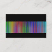 Modern - Multicolors Visitenkarte (Rückseite)