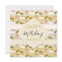 Modern Mustard Blush Artistic Pumpkins