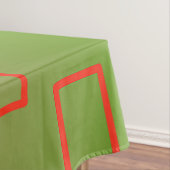 Modern Muster Green Geometric Tischdecke (Beispiel)