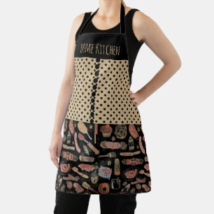 Modern, Muttertag, Heimküche, Punkte, Süß Schürze
