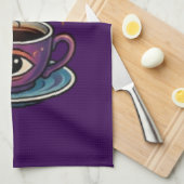 Modern Mystic Coffee Art My third eye collection Geschirrtuch (Viertel Falte)