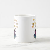 Modern Mystic Coffee Art My third eye collection Kaffeetasse (Mittel)