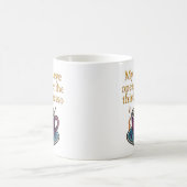 Modern Mystic Coffee Art My third eye collection Kaffeetasse (Mittel)